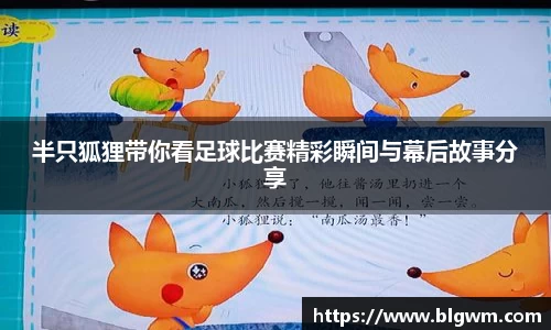 半只狐狸带你看足球比赛精彩瞬间与幕后故事分享