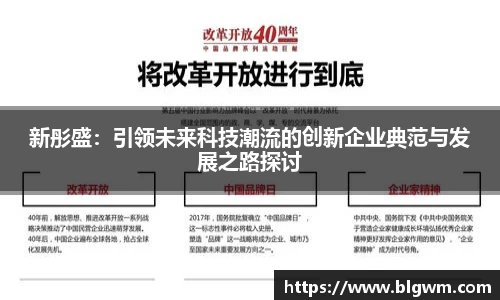 新彤盛：引领未来科技潮流的创新企业典范与发展之路探讨